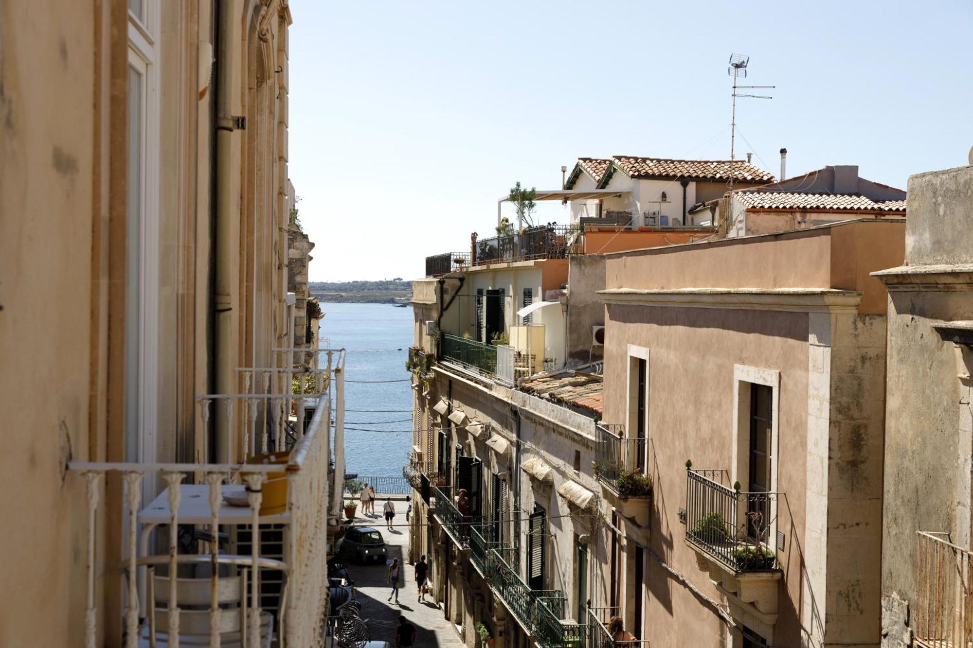 Camera Con Bagno Privato Vista Mare Ortigia Συρακούσες Εξωτερικό φωτογραφία